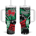 Australia Tasmania State Tumbler With Handle Ubertas et Fidelitas