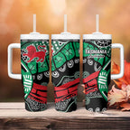Australia Tasmania State Tumbler With Handle Ubertas et Fidelitas