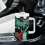 Australia Tasmania State Tumbler With Handle Ubertas et Fidelitas