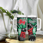 Australia Tasmania State Tumbler With Handle Ubertas et Fidelitas