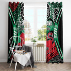 Australia Tasmania State Window Curtain Ubertas et Fidelitas
