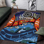 Australia Victoria State Area Rug Peace and Prosperity
