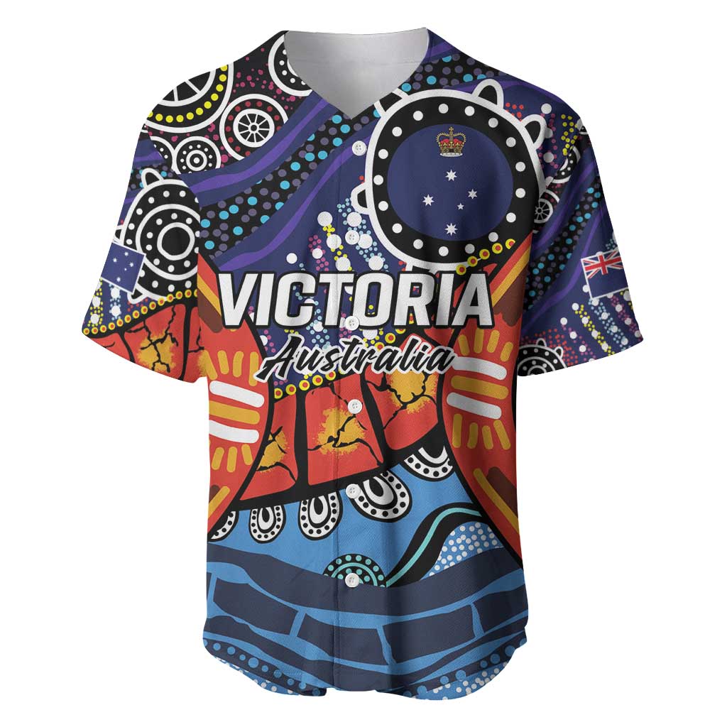 Australia Victoria State Baseball Jersey Peace and Prosperity