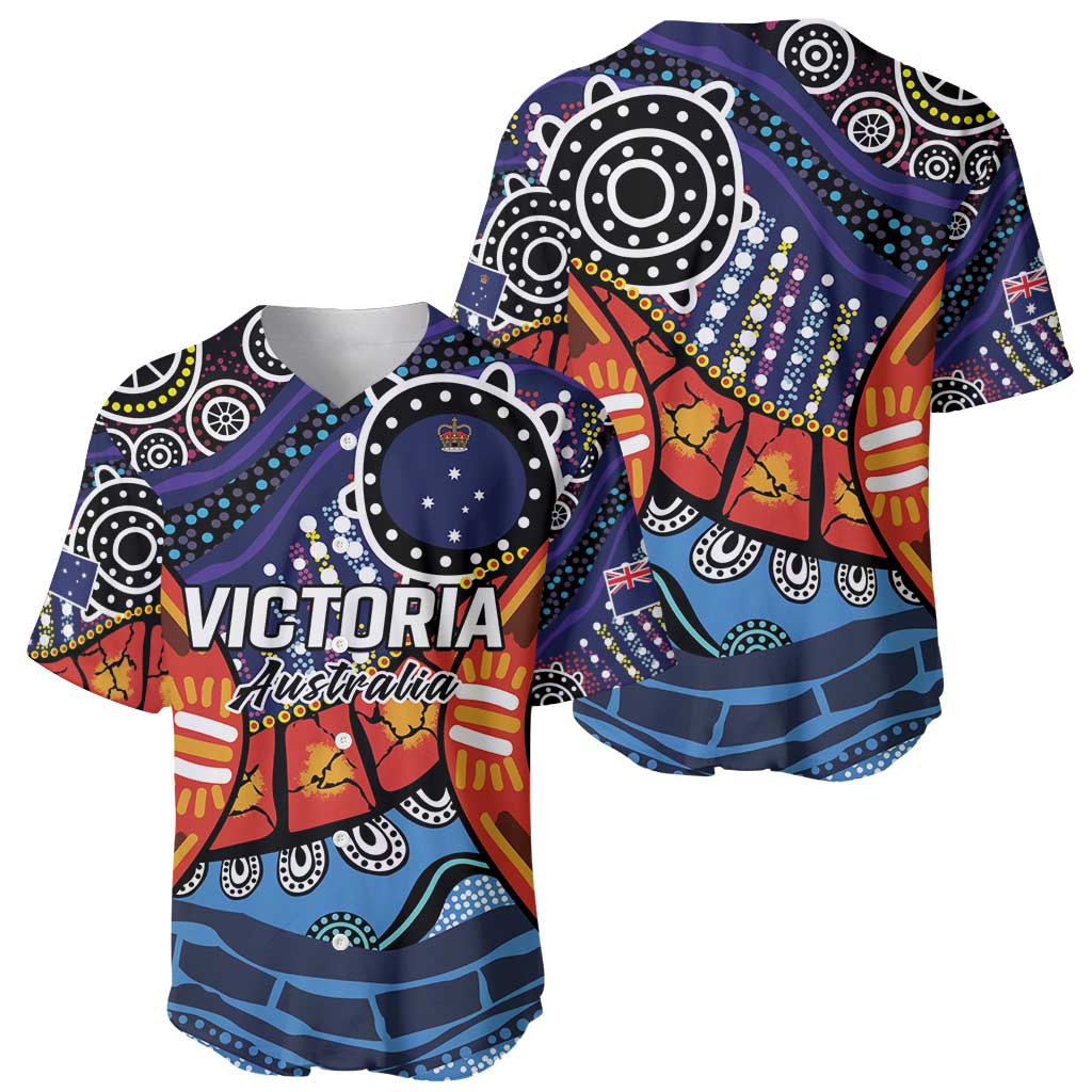 Australia Victoria State Baseball Jersey Peace and Prosperity