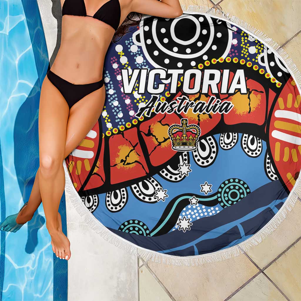 Australia Victoria State Beach Blanket Peace and Prosperity