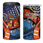 Australia Victoria State 4 in 1 Can Cooler Tumbler Peace and Prosperity