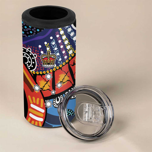 Australia Victoria State 4 in 1 Can Cooler Tumbler Peace and Prosperity