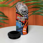 Australia Victoria State 4 in 1 Can Cooler Tumbler Peace and Prosperity