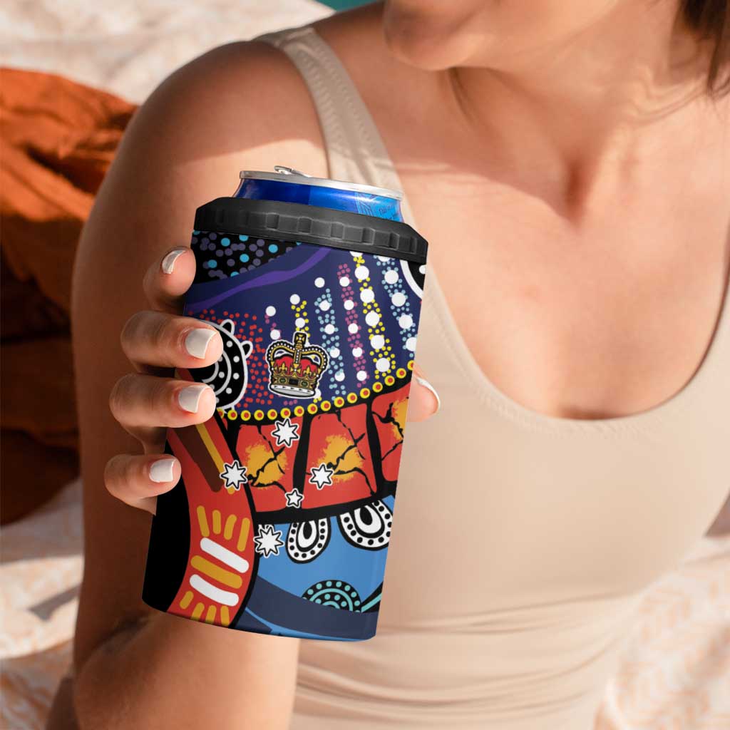 Australia Victoria State 4 in 1 Can Cooler Tumbler Peace and Prosperity
