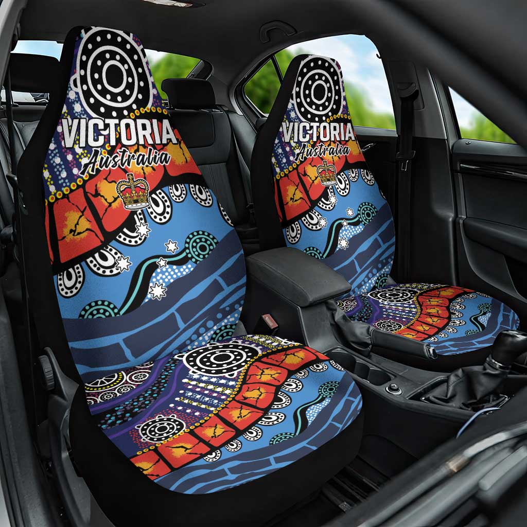Australia Victoria State Car Seat Cover Peace and Prosperity