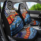 Australia Victoria State Car Seat Cover Peace and Prosperity
