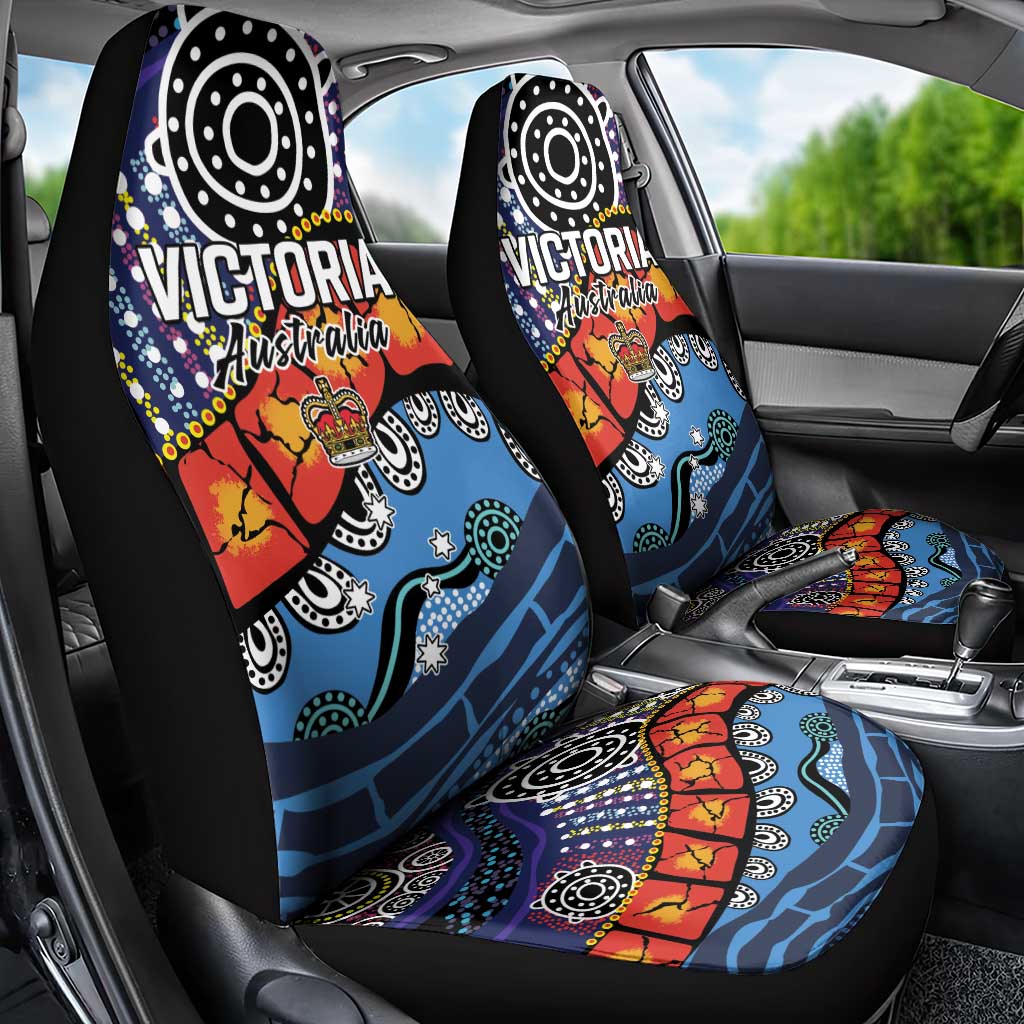 Australia Victoria State Car Seat Cover Peace and Prosperity
