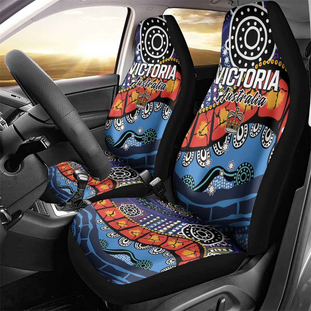 Australia Victoria State Car Seat Cover Peace and Prosperity