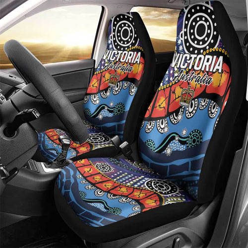 Australia Victoria State Car Seat Cover Peace and Prosperity