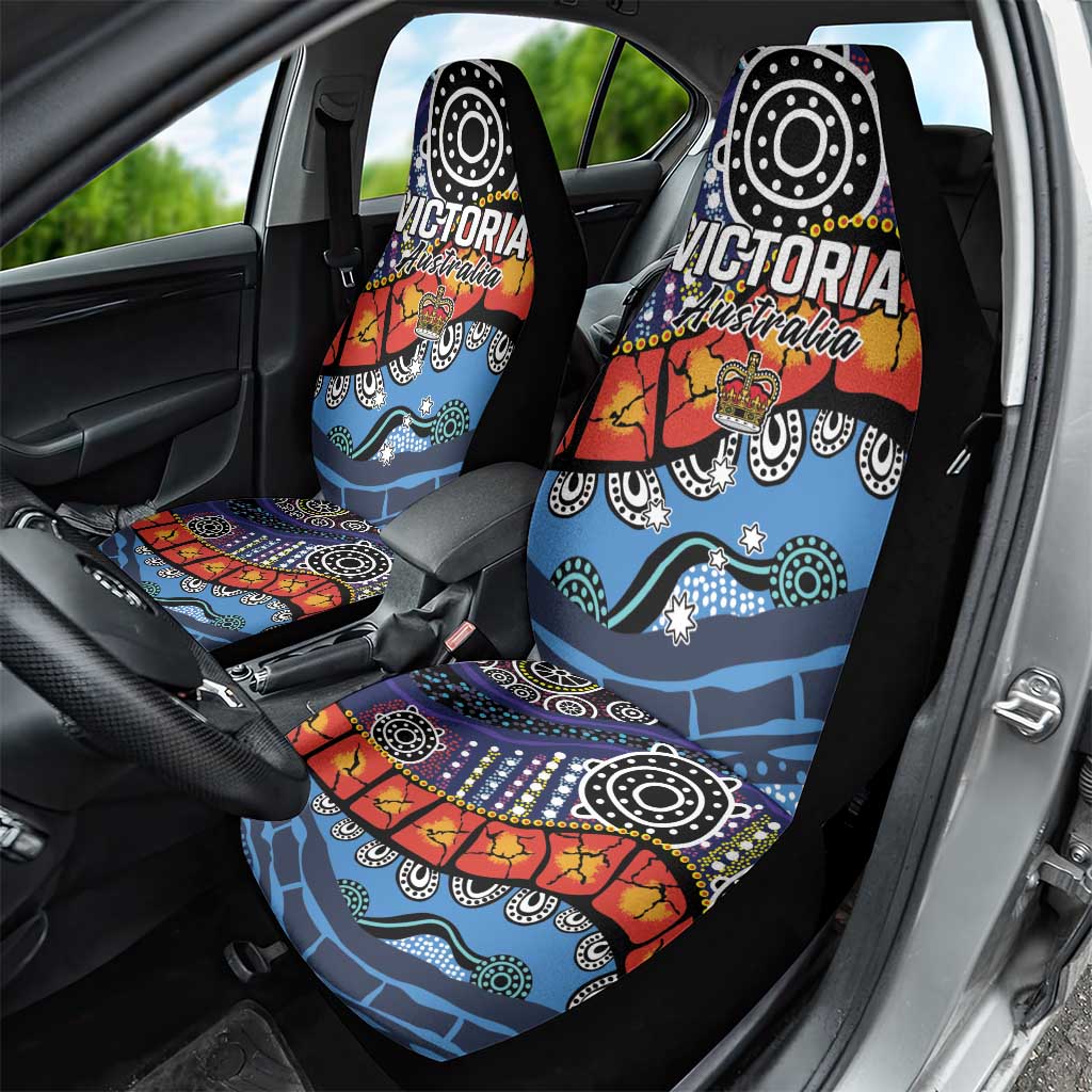 Australia Victoria State Car Seat Cover Peace and Prosperity