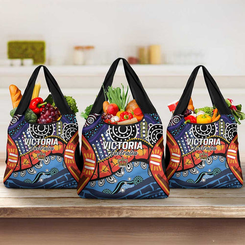 Australia Victoria State Grocery Bag Peace and Prosperity