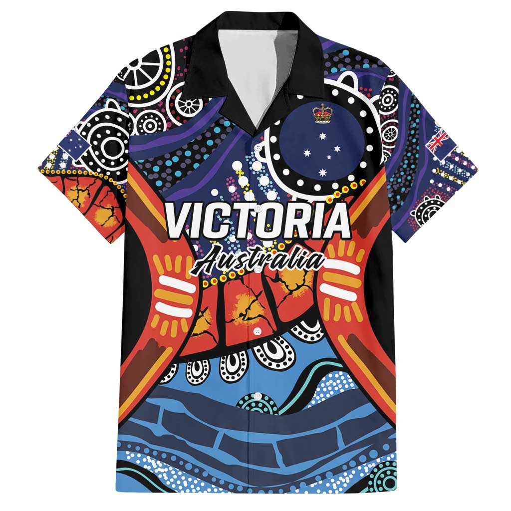 Australia Victoria State Hawaiian Shirt Peace and Prosperity