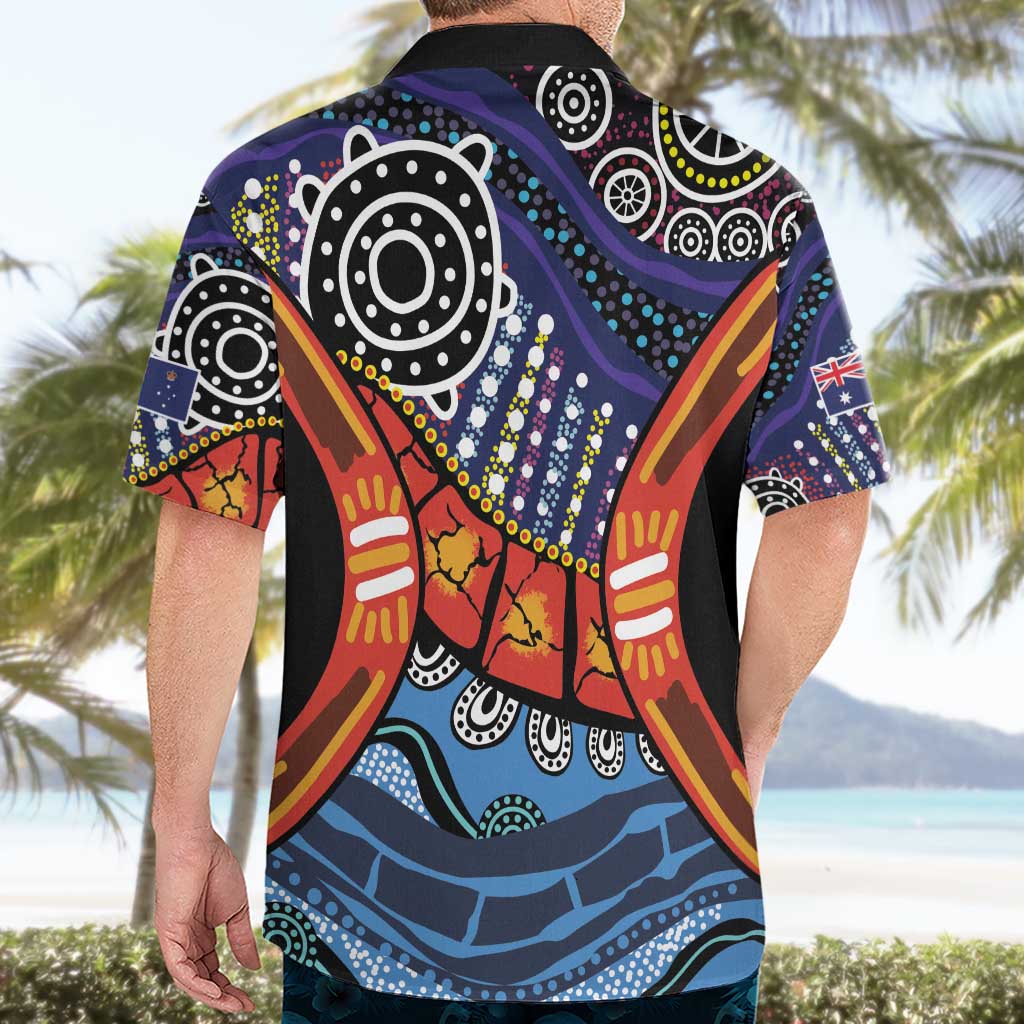 Australia Victoria State Hawaiian Shirt Peace and Prosperity