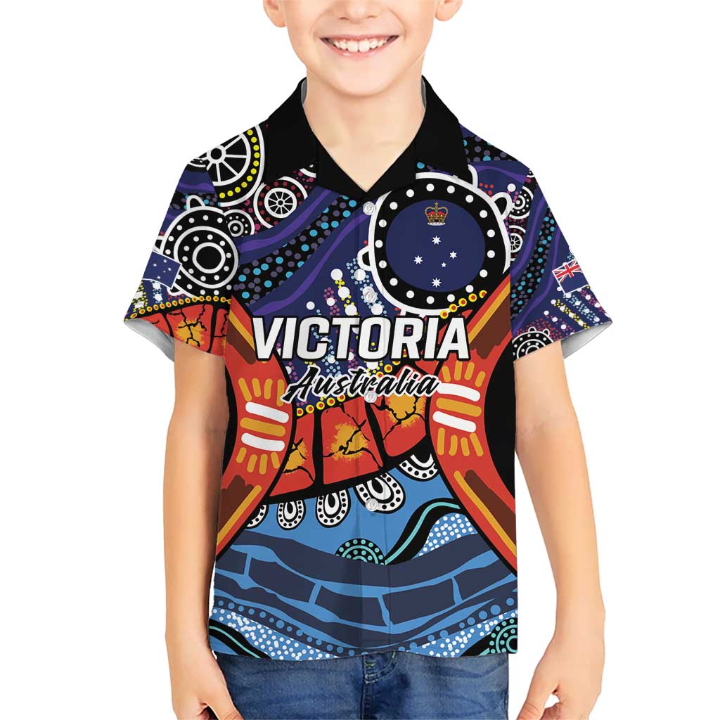Australia Victoria State Hawaiian Shirt Peace and Prosperity