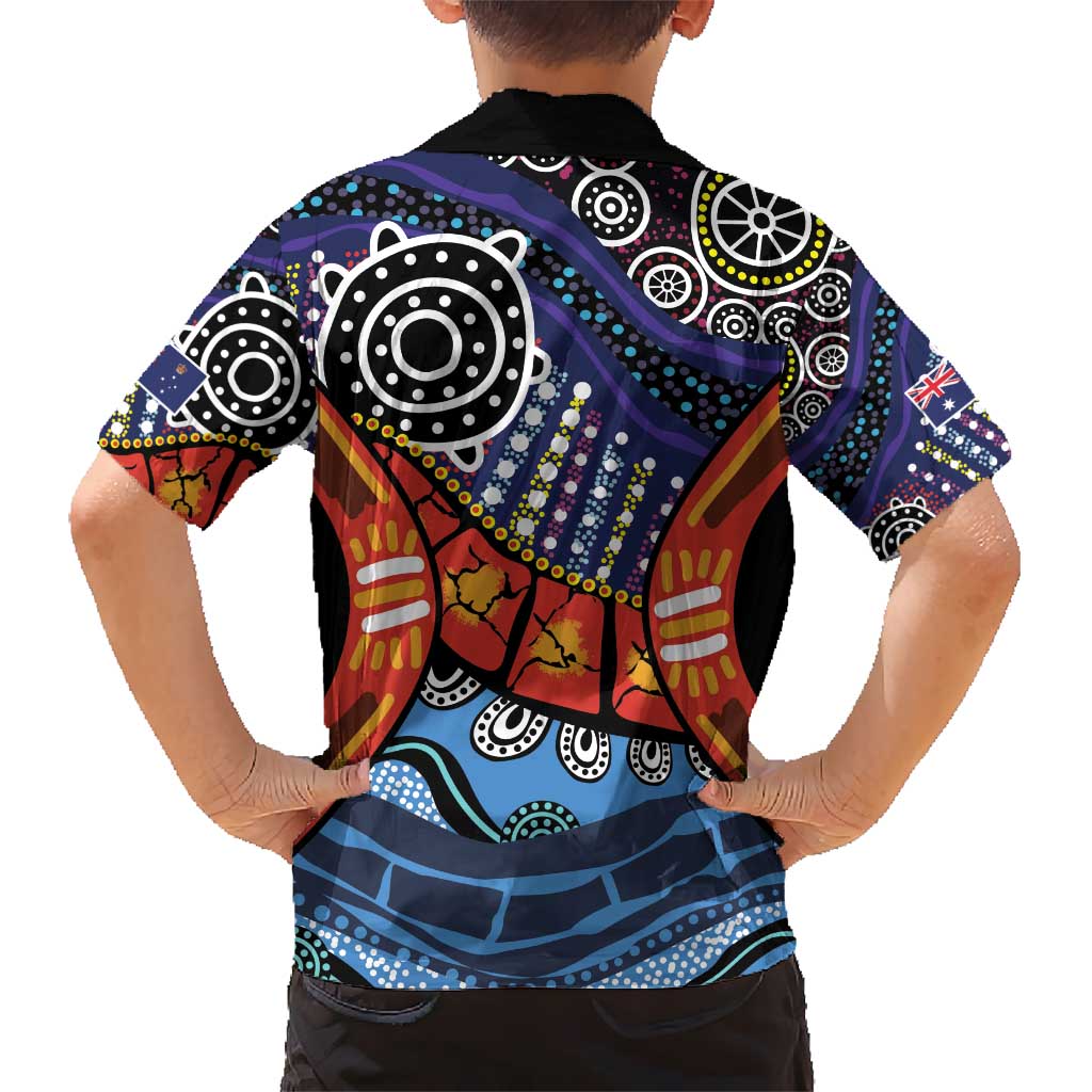 Australia Victoria State Hawaiian Shirt Peace and Prosperity