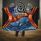 Australia Victoria State Hooded Blanket Peace and Prosperity