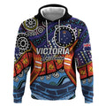 Australia Victoria State Hoodie Peace and Prosperity