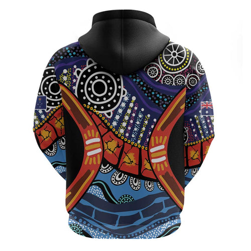 Australia Victoria State Hoodie Peace and Prosperity