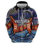 Australia Victoria State Hoodie Peace and Prosperity