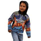 Australia Victoria State Kid Hoodie Peace and Prosperity
