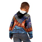 Australia Victoria State Kid Hoodie Peace and Prosperity