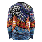 Australia Victoria State Long Sleeve Shirt Peace and Prosperity