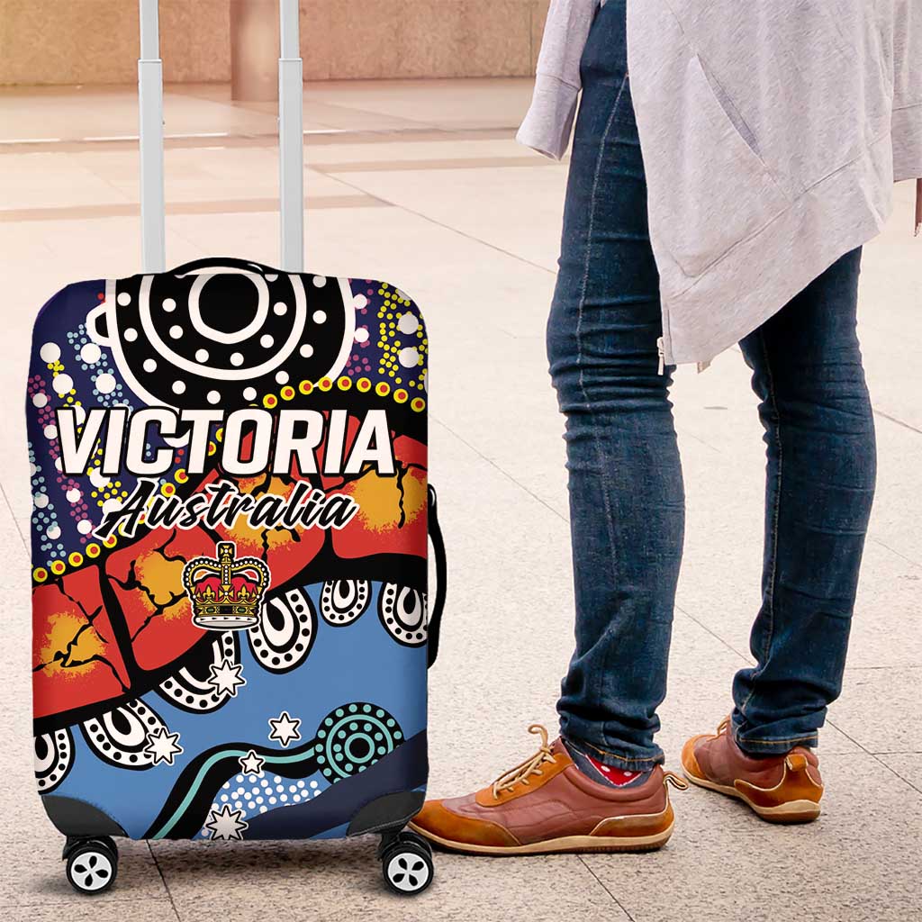 Australia Victoria State Luggage Cover Peace and Prosperity