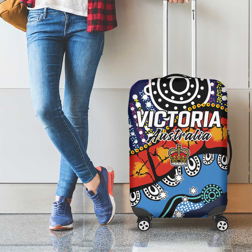 Australia Victoria State Luggage Cover Peace and Prosperity