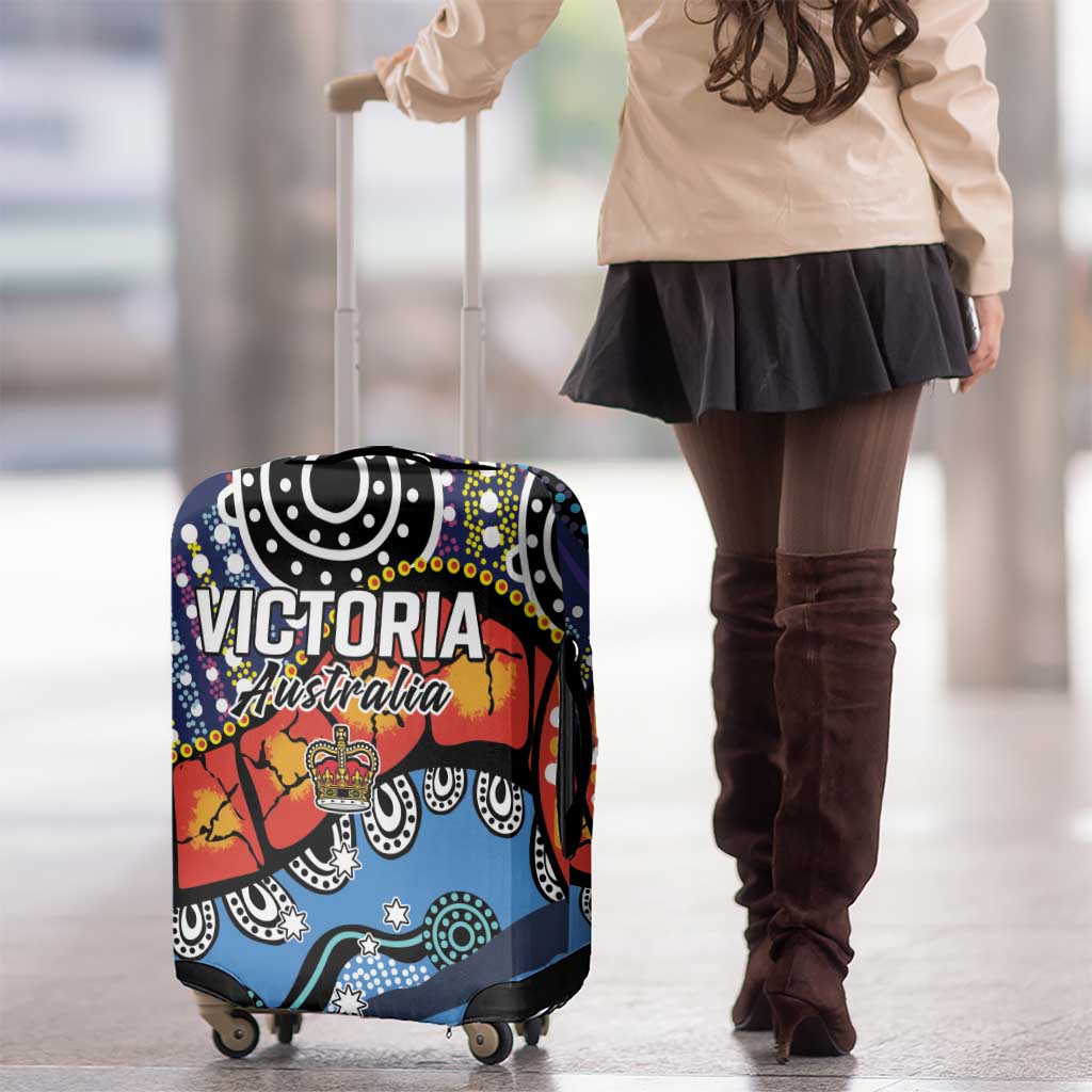 Australia Victoria State Luggage Cover Peace and Prosperity