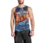Australia Victoria State Men Tank Top Peace and Prosperity