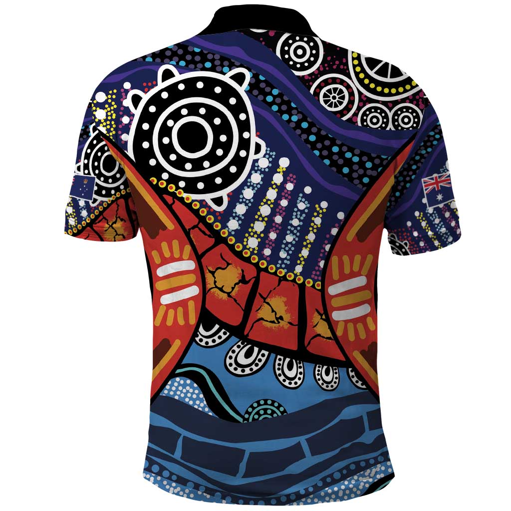 Australia Victoria State Polo Shirt Peace and Prosperity