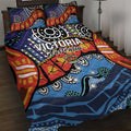Australia Victoria State Quilt Bed Set Peace and Prosperity