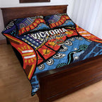 Australia Victoria State Quilt Bed Set Peace and Prosperity