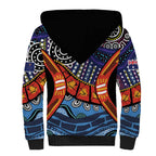 Australia Victoria State Sherpa Hoodie Peace and Prosperity