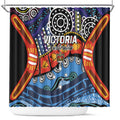 Australia Victoria State Shower Curtain Peace and Prosperity