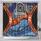 Australia Victoria State Shower Curtain Peace and Prosperity