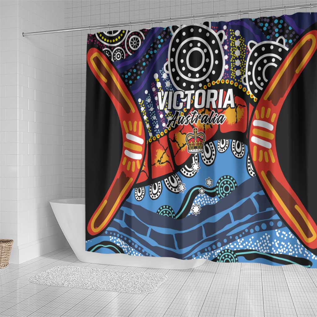 Australia Victoria State Shower Curtain Peace and Prosperity
