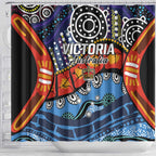 Australia Victoria State Shower Curtain Peace and Prosperity