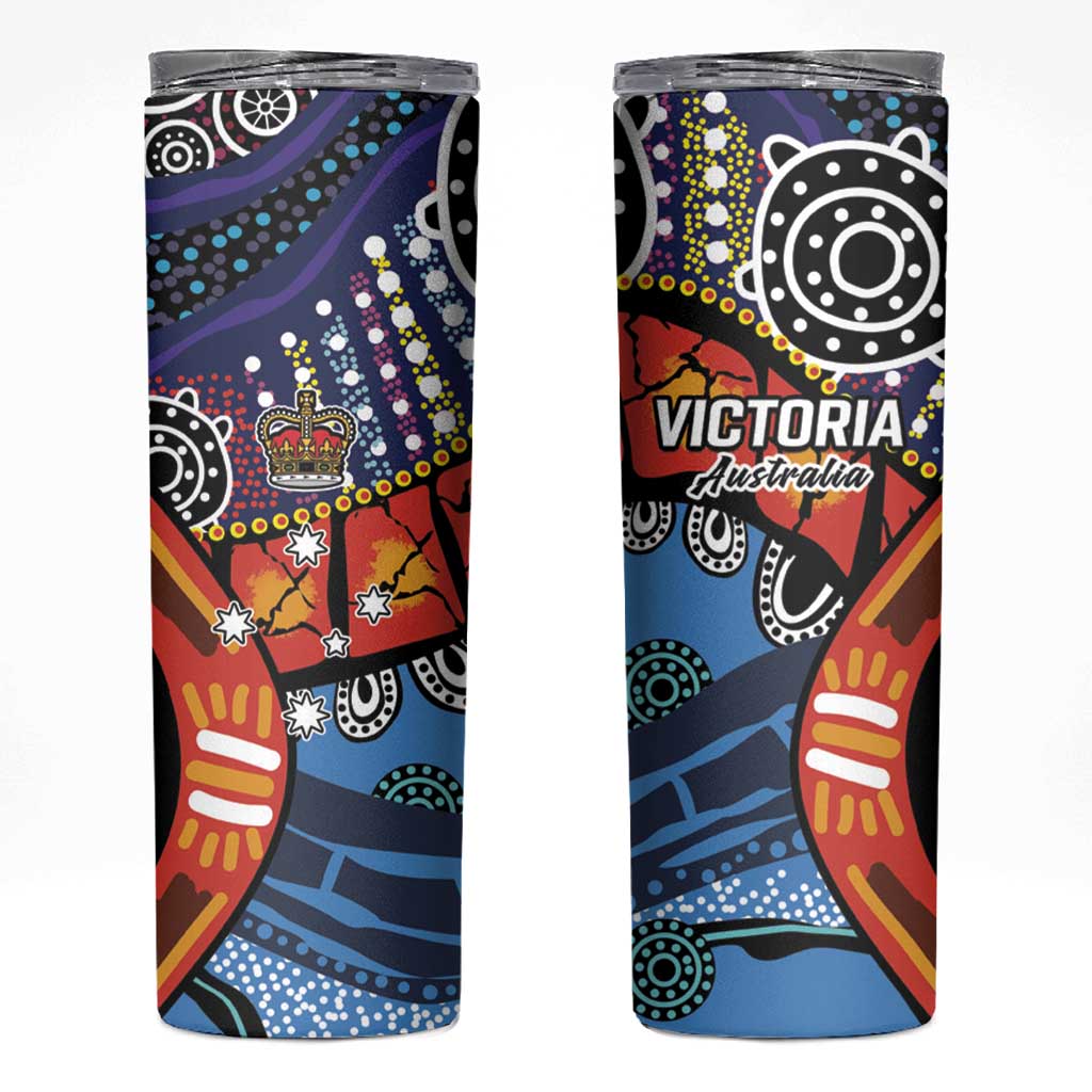 Australia Victoria State Skinny Tumbler Peace and Prosperity