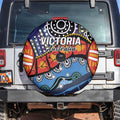 Australia Victoria State Spare Tire Cover Peace and Prosperity
