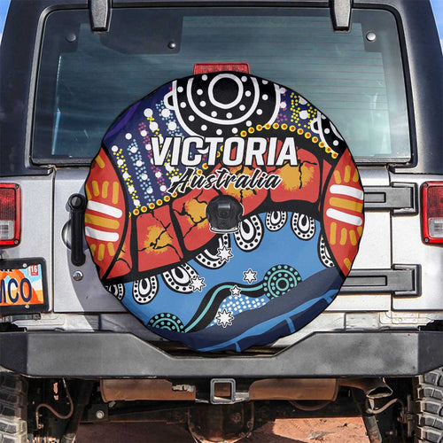 Australia Victoria State Spare Tire Cover Peace and Prosperity