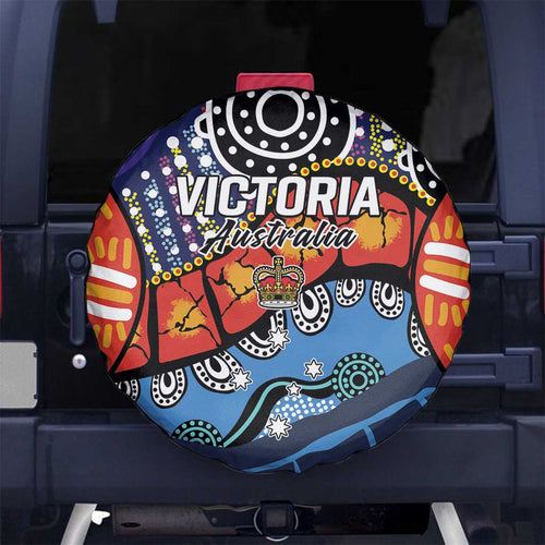 Australia Victoria State Spare Tire Cover Peace and Prosperity