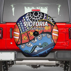 Australia Victoria State Spare Tire Cover Peace and Prosperity