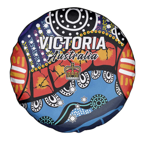 Australia Victoria State Spare Tire Cover Peace and Prosperity