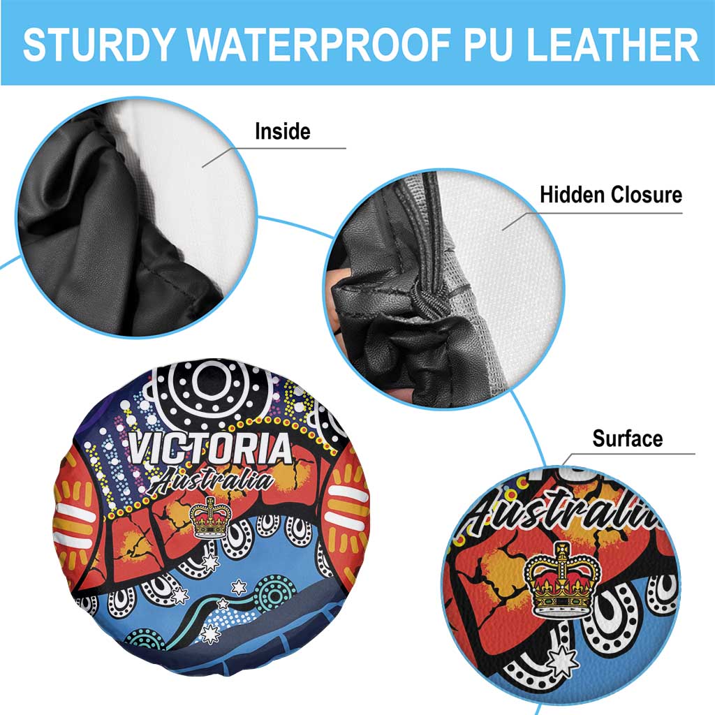 Australia Victoria State Spare Tire Cover Peace and Prosperity